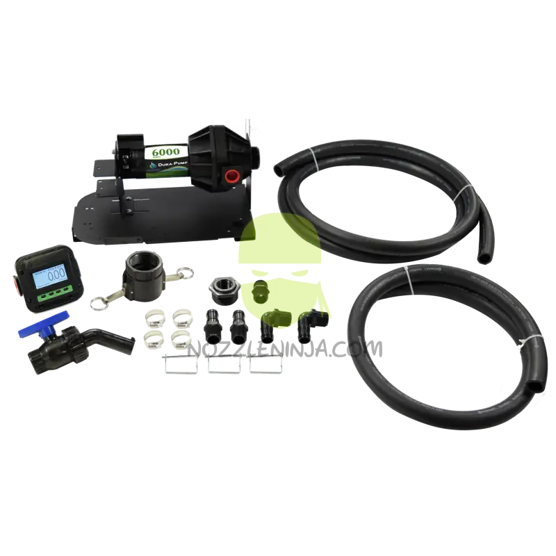 DPEM-6318E-12 - Dura Pump Easy Caddy W/ Dura-Meter - 12 Volt (EPDM) Electric Diaphragm Pump