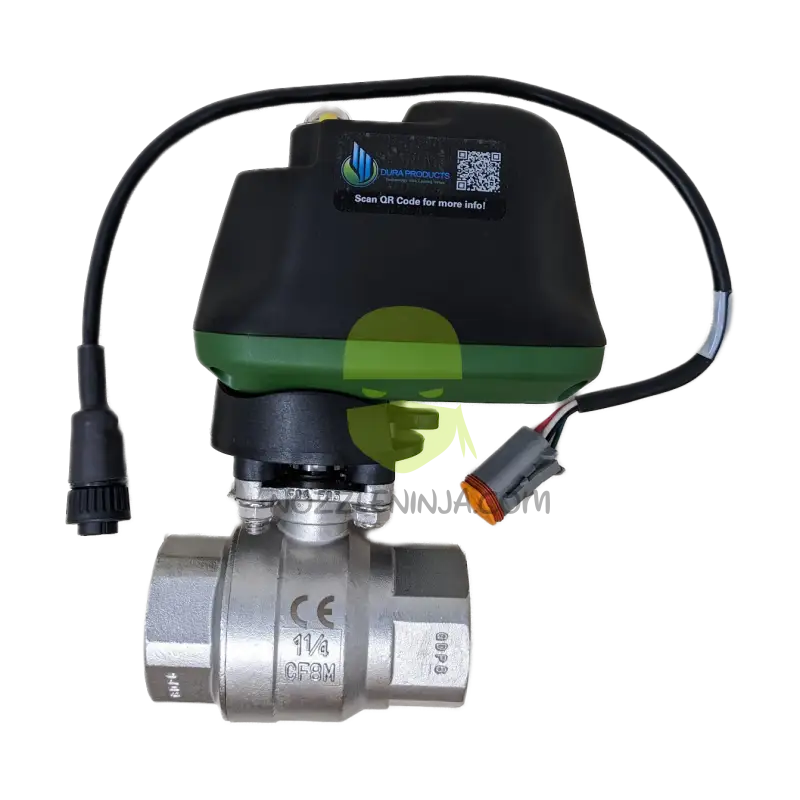 Actuator Dura Products 1.25’’ SS Ball Valve - Electric Valves