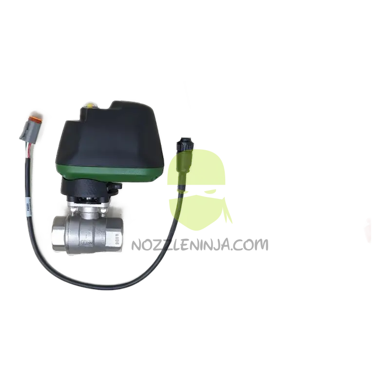 Dura 12V 1’’ ball valve for NH3 control stainless On/Off 1’’ FPT Ports Raven/Conxall Connector Electric Valves