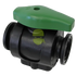 DPMV-100 - 1’’ 2-way 1’’ Flange x 1’’ Flange Valve with Manual Handle SS Ball & Stem Electric Valves
