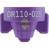 Dr110 Combo-Jet Nozzles By Wilger 0.25Gpm Purple Nozzle Broadcast