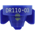 Dr110 Combo-Jet Nozzles By Wilger 0.3Gpm Blue Nozzle Broadcast