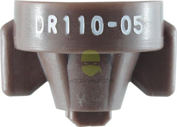 Dr110 Combo-Jet Nozzles By Wilger 0.5Gpm Brown Nozzle Broadcast