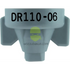 Dr110 Combo-Jet Nozzles By Wilger 0.6Gpm Grey Nozzle Broadcast