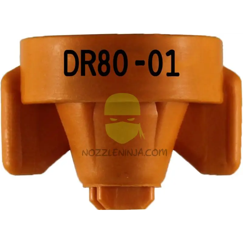 Dr80 Combo-Jet Nozzles By Wilger 0.1Gpm Orange Nozzle Broadcast