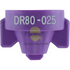 Dr80 Combo-Jet Nozzles By Wilger 0.25Gpm Purple Nozzle Broadcast