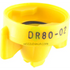 Dr80 Combo-Jet Nozzles By Wilger 0.2Gpm Yellow Nozzle Broadcast