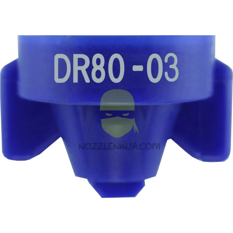 Dr80 Combo-Jet Nozzles By Wilger 0.3Gpm Blue Nozzle Broadcast