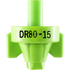 Dr80 Combo-Jet Nozzles By Wilger 1.5Gpm Lime Green Nozzle Broadcast