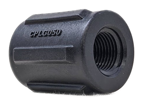 CPLG050-TM COUPLING 1/2" FEMALE NPT X 1/2" FEMALE NPT