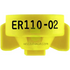 Er110 Combo-Jet Nozzles By Wilger 0.2Gpm Yellow Nozzle Broadcast