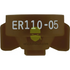 Er110 Combo-Jet Nozzles By Wilger 0.5Gpm Brown Nozzle Broadcast