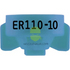 Er110 Combo-Jet Nozzles By Wilger 1.0Gpm Light Blue Nozzle Broadcast