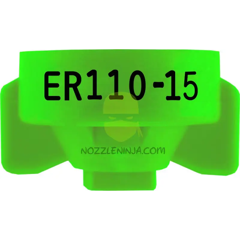 Er110 Combo-Jet Nozzles By Wilger 1.5Gpm Lime Green Nozzle Broadcast