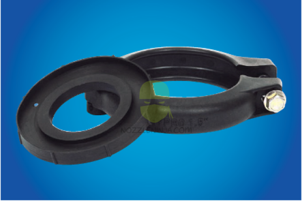 Flange Clamp For M300 Fittings (4.5’’ Od) Includes Bibbed/Apron Epdm Gasket