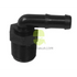 HB025/050-90 1/4’’ MPT x 1/2’’ HB Elbow Poly Threaded Fitting