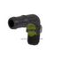 HB050/075-90 1/2’’ MPT x 3/4’’ HB Elbow Poly Threaded Fitting