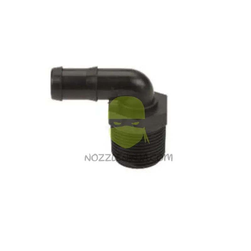 HB100/075-90 1’’ MPT x 3/4’’ HB Elbow Poly Threaded Fitting