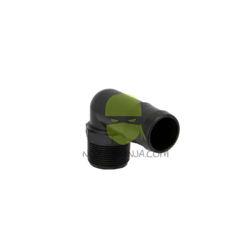 HB125/150-90 1-1/4’’ MPT x 1-1/2’’ HB Elbow Poly Threaded Fitting