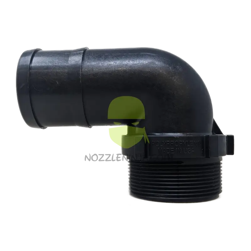 HB30090-TM ELBOW 3’’ MALE NPT X 3’’ HOSE BARB Threaded Fitting