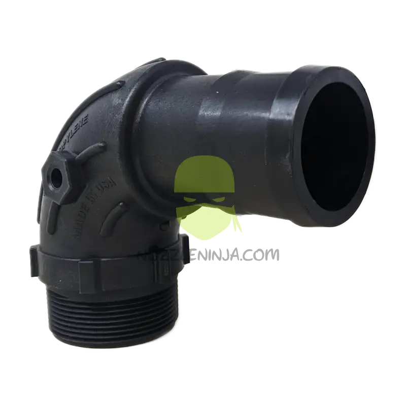 HB300SW90-TM 3’’ MALE NPT X 3’’ HOSE BARB ELBOW Threaded Fitting