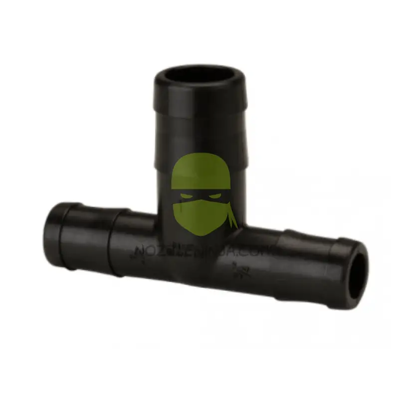 HBT075-100 3/4’’ x 1’’ HB Tee Poly Threaded Fitting