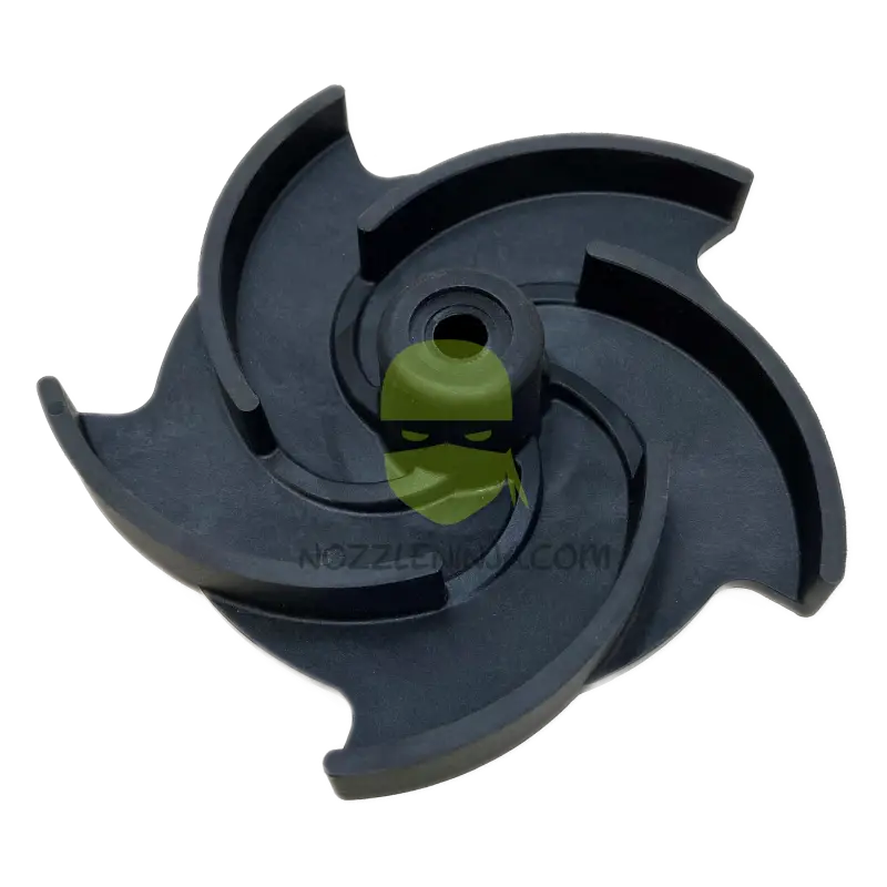 Impeller for Hypro 2’’ 5 Vane 1542P Poly Pumps Pump Parts