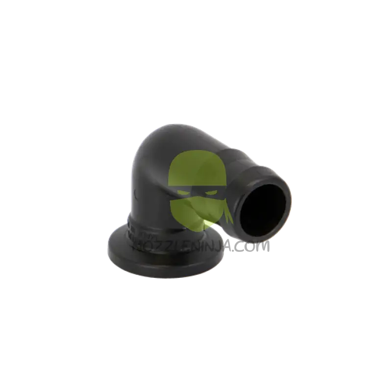 M100125BRB90 Flange X 1.25’’ Hose Barb Elbow 90° Flange Fittings