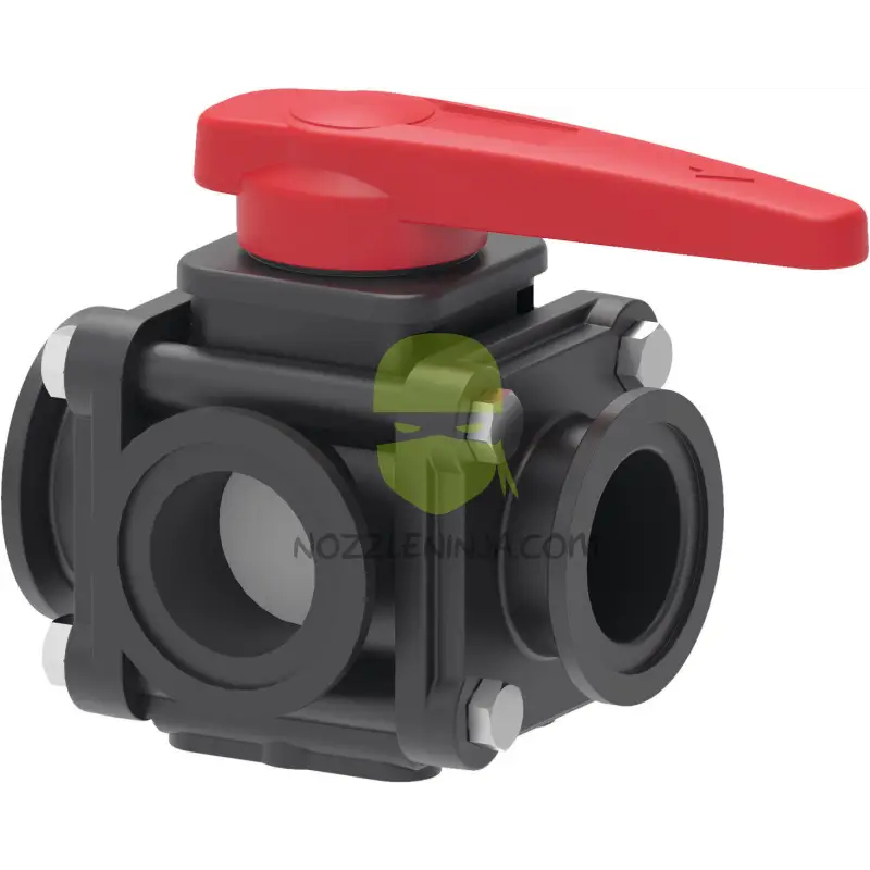 M300 3-Way Side Load 3" Ball Valve