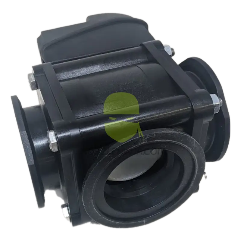 M300 Flange 3-Way Bottom Load Electric Ball Valve Superseal 3-Wire Position Indicator On/On Valves