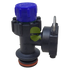 MANUAL ON/OFF CHECK VALVE ASSY- ORS MALE x ORS FEMALE 90° 4psi ORS Manifold System