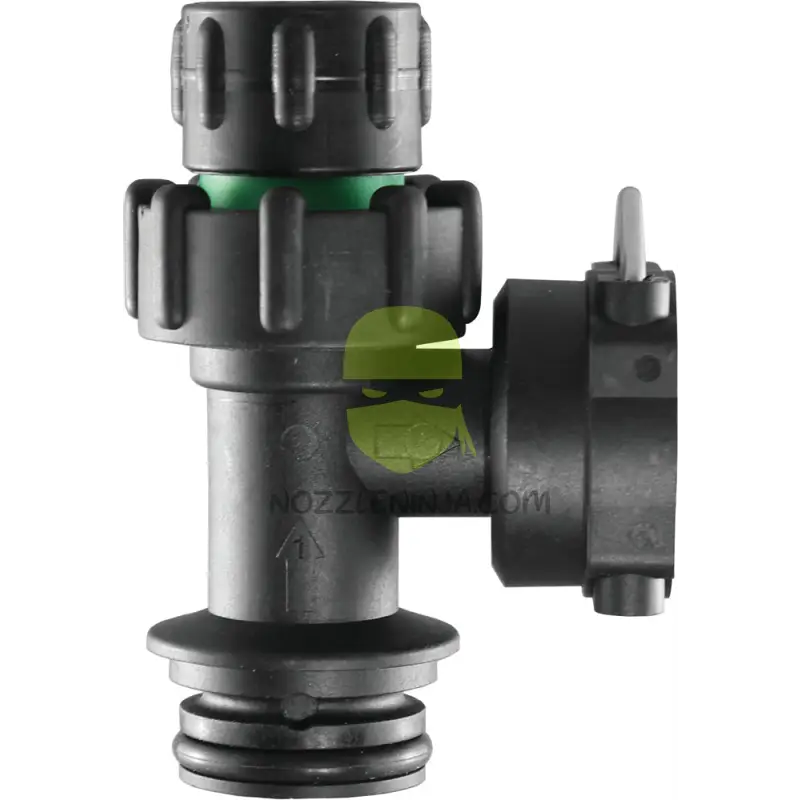 MANUAL ON/OFF CHECK VALVE ASSY- ORS MALE x ORS FEMALE 90° ORS Manifold System