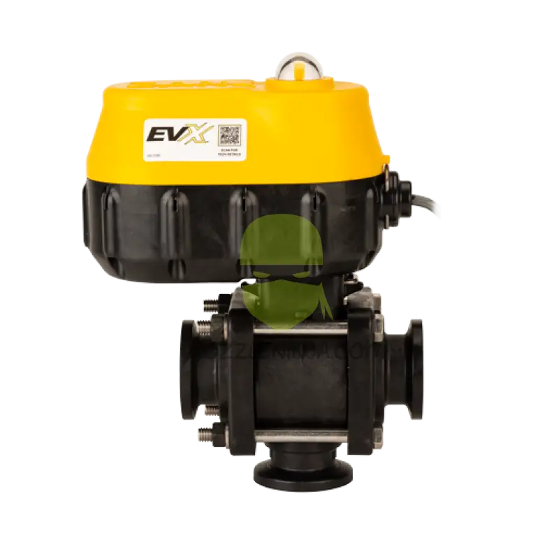 Mevx100Bl Evx 1’’ 3-Way Electric Valve - Btm Load Mnfld Flng On/Off 3/4 Sec. Valves