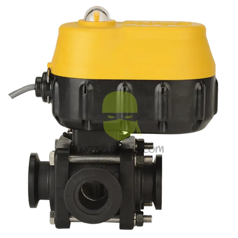 Mevx100Sl Evx 1’’ M100 Flange 3-Way Electric Valve - Side Load -On/Off 3/4 Sec. Valves