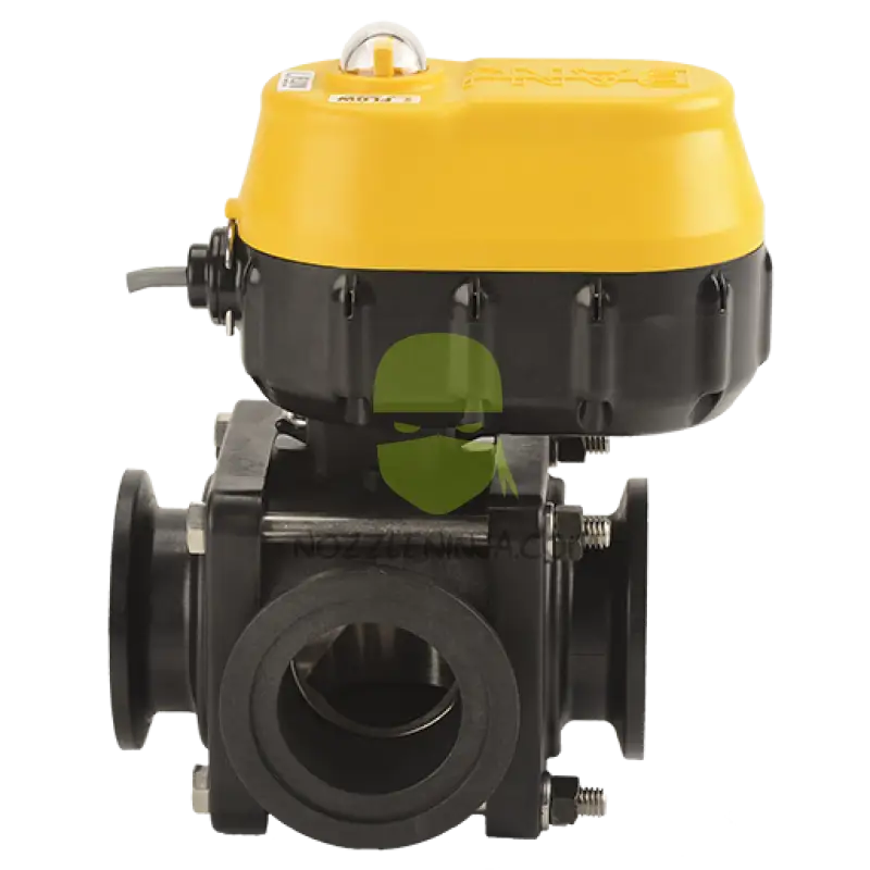 Mevx220Sl Evx 2’’ Full Port 3-Way Electric Valve - Sl Mnfld Flng On/Off 1-1/2 Sec. Valves