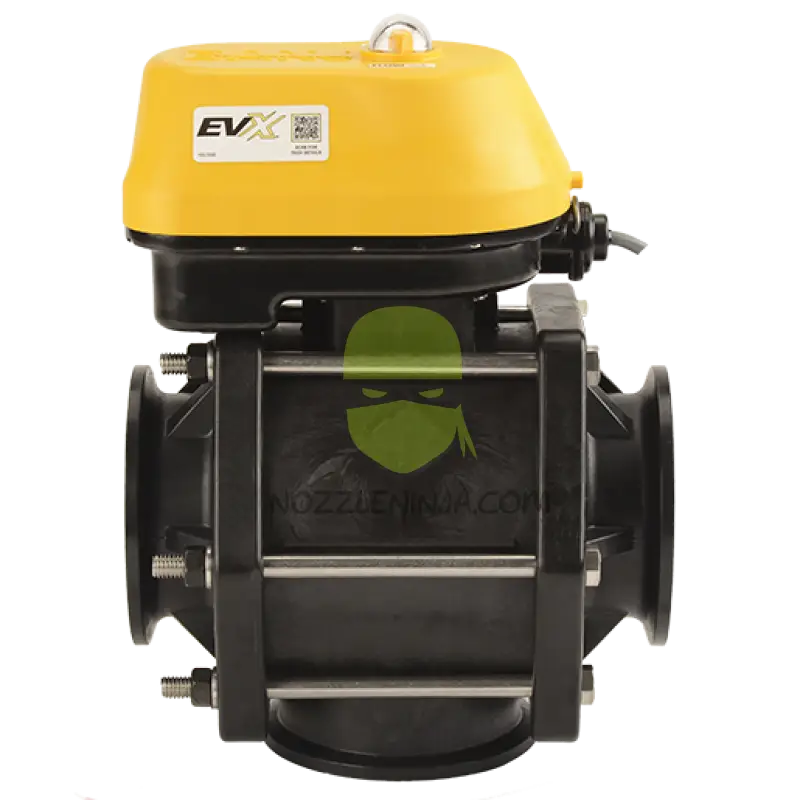 Mevx300Bl Evx 3’’ Full Port 3-Way Elec. Vlv - Btm Load Mnfld Flng On/Off 4 Sec. Electric Valves