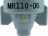 Mr110 Combo-Jet By Wilger 0.6Gpm Grey Nozzle Broadcast