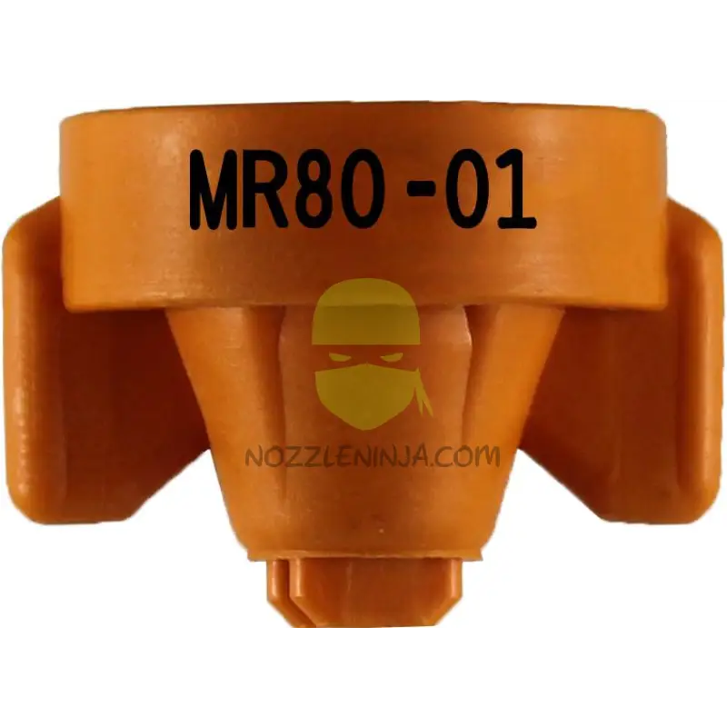 Mr80 Combo-Jet By Wilger 0.1Gpm Orange Nozzle Broadcast