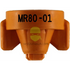 Mr80 Combo-Jet By Wilger 0.1Gpm Orange Nozzle Broadcast