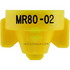 Mr80 Combo-Jet By Wilger 0.2Gpm Yellow Nozzle Broadcast