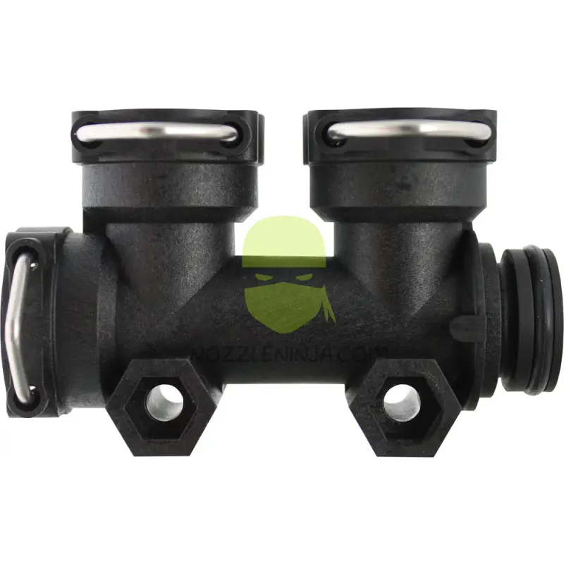 ORS 2 Outlet Manifold With O-rings and Clips ORS Manifold System