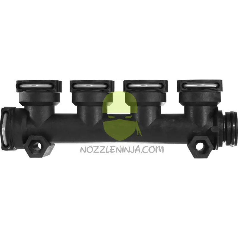 ORS 4 Outlet Manifold With O-rings and Clips ORS Manifold System