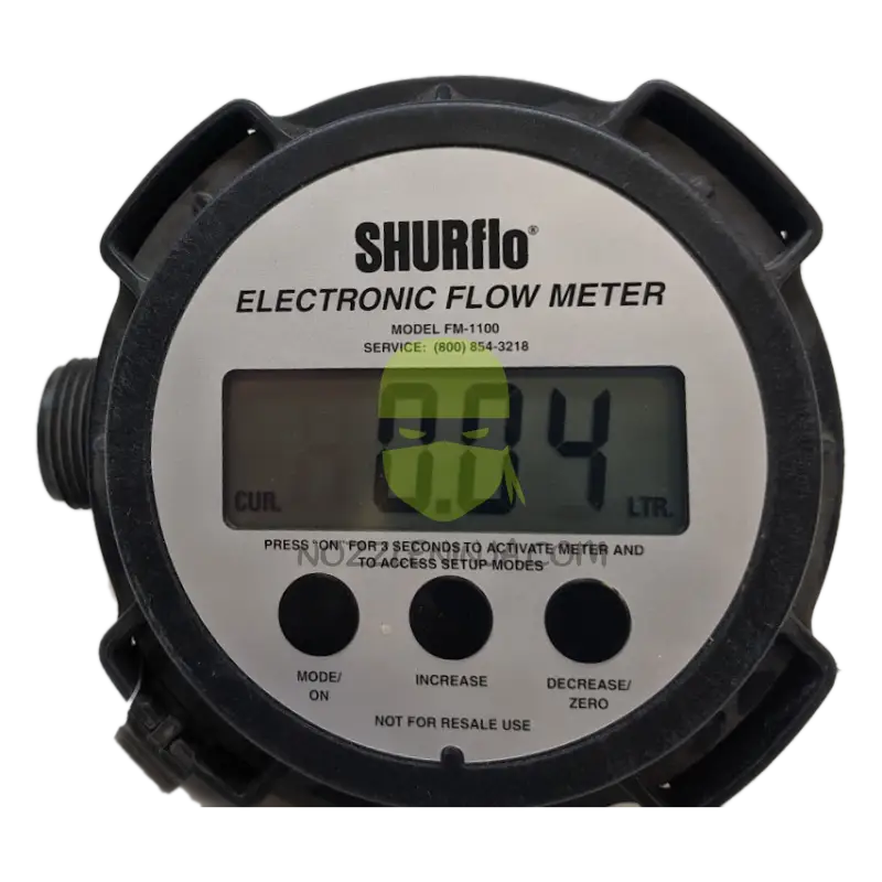 Pump Mounted 1Inch Fnpt Flow Meter