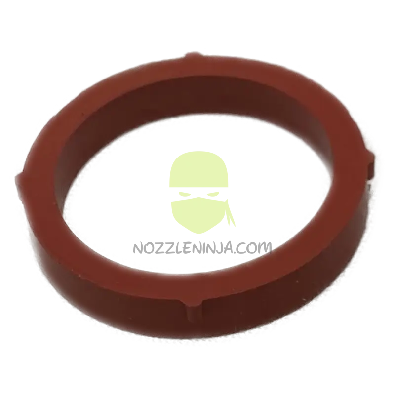 QF100 Standard Flange Gasket with Skirt-VITON Nozzle Accessory