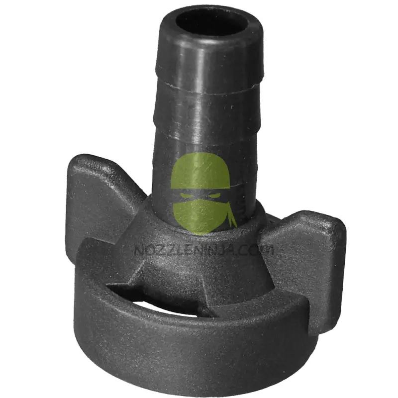 Radialock Hose Barb Cap 1/2’’ Black Nozzle Accessory