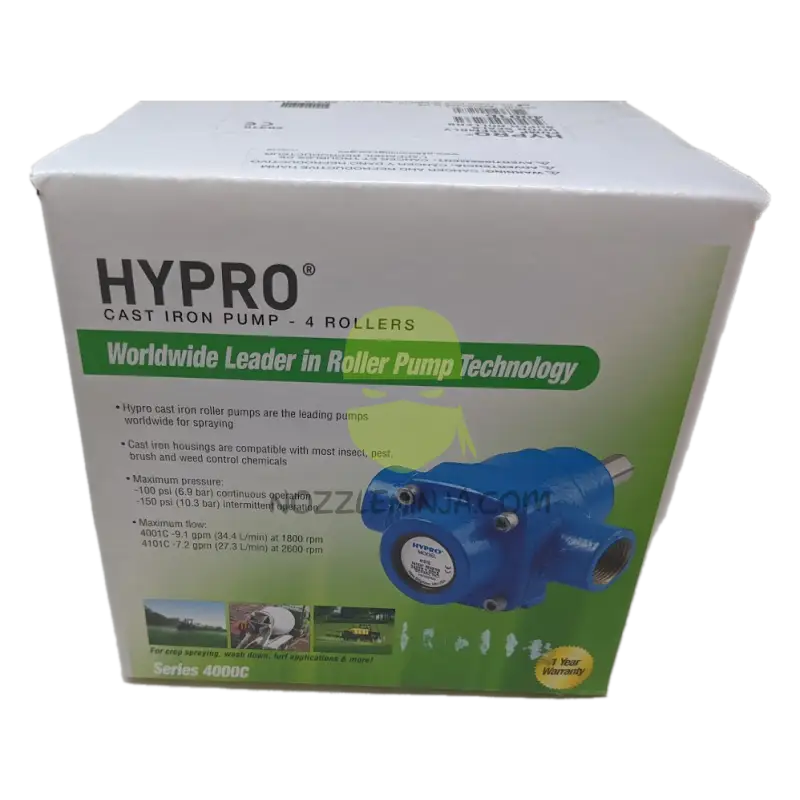 Roller Pump 9.1 Gpm 1800 Rpm 5/8’’ Solid Shaft Sprayer Pumps