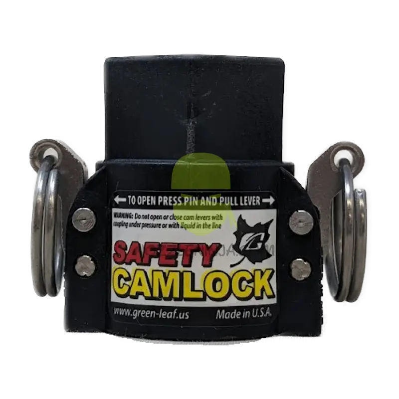 SAF050D-TM SAFETY CAM LOCK (D) 3/4’’ FEMALE COUPLER X 1/2’’ FEMALE NPT Camlock