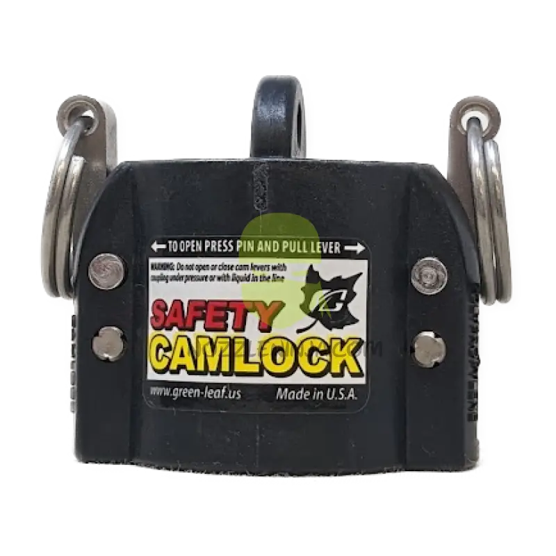 SAF100125CAP-TM SAFETY CAM LOCK (CAP) 1’’ & 1 1/4’’ FEMALE COUPLER CAP Camlock