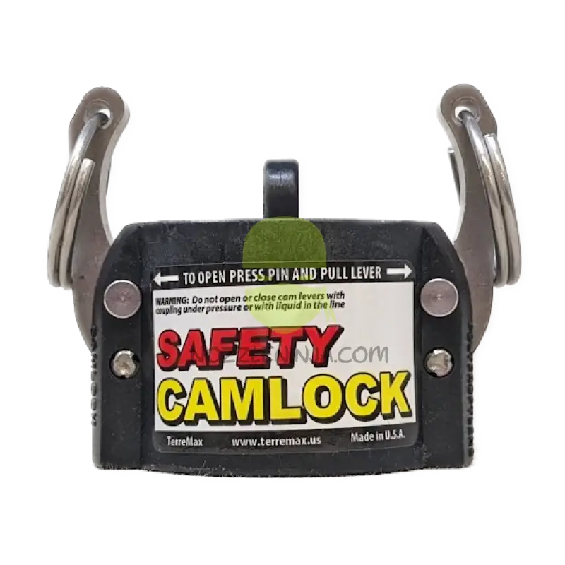 SAF150CAP-TM SAFETY CAM LOCK (CAP) 1 1/2’’ FEMALE COUPLER CAP Camlock