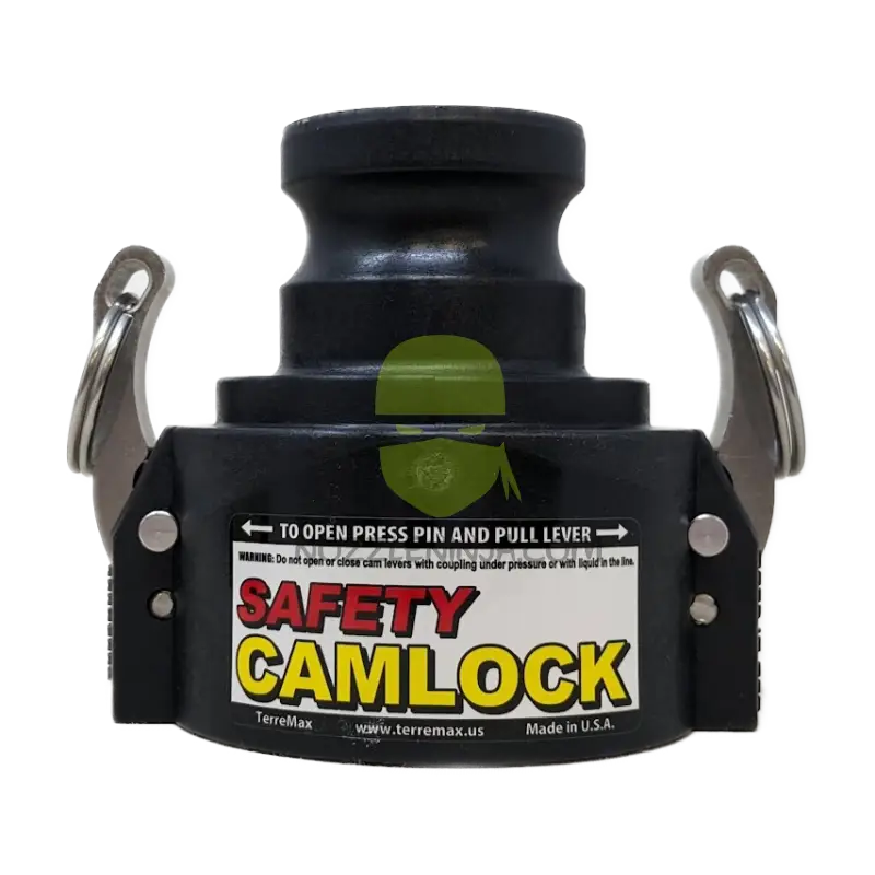 SAF300B200A-TM SAFETY CAM LOCK (BA) 3’’ FEMALE COUPLER X 2’’ MALE ADAPTER Camlock